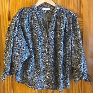 Doen O'Keefe Blouse in Prancing Fawn